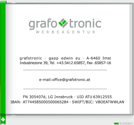 Grafotronic - Werbeagentur in Imst Tirol Österreich
